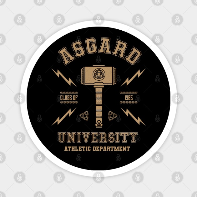 Asgard University Magnet by SunsetSurf